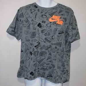 The Nike Tee Nike Air Grey Graphic Tee Size XL